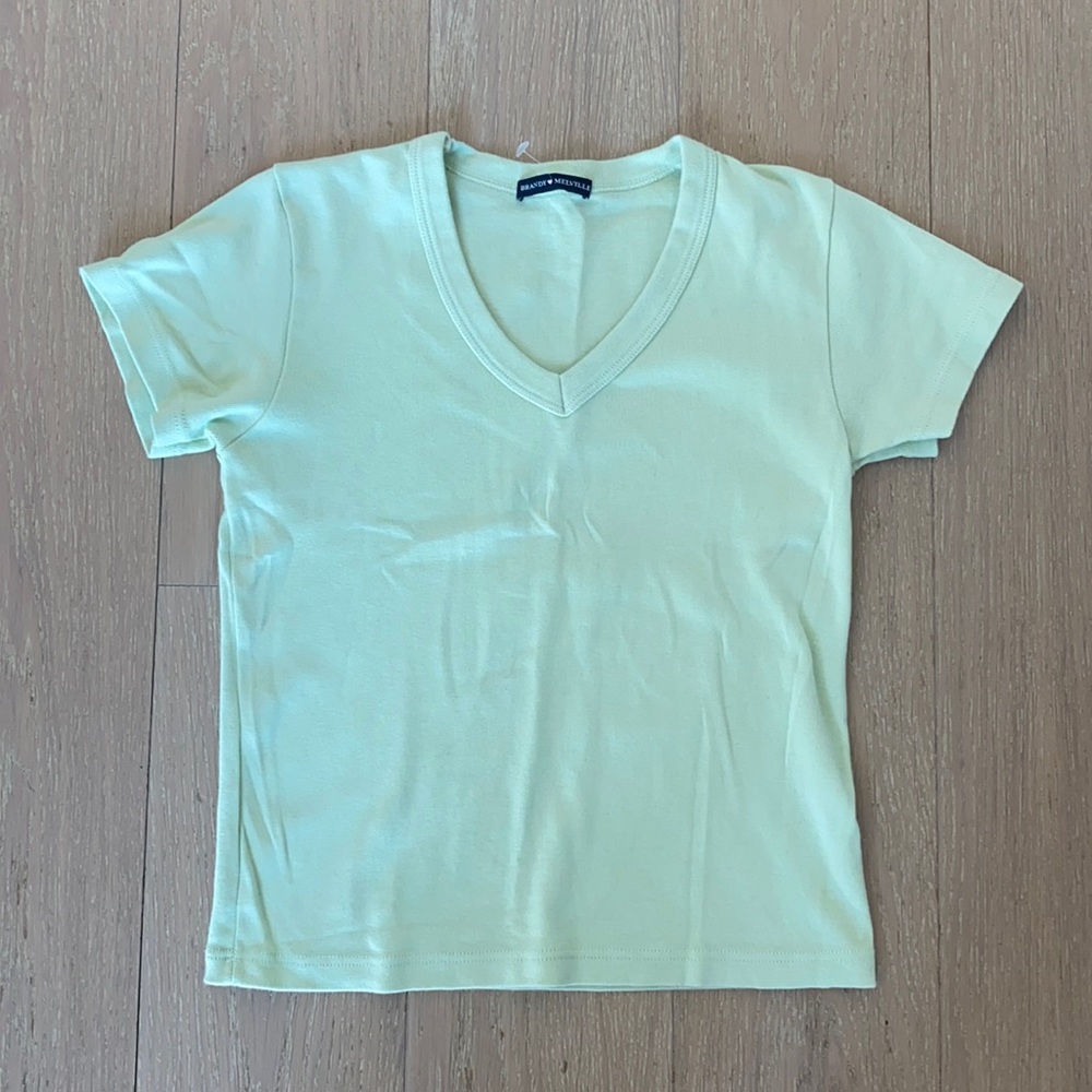 NWOT Brandy Melville green top